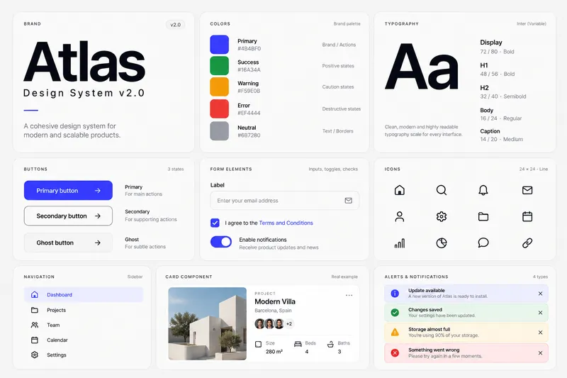 Atlas — Design system
