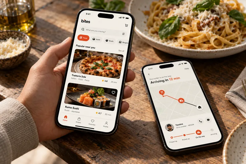 Bites — Food delivery app