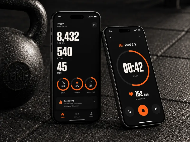 Pulse — Fitness tracking app designed by Uncommon